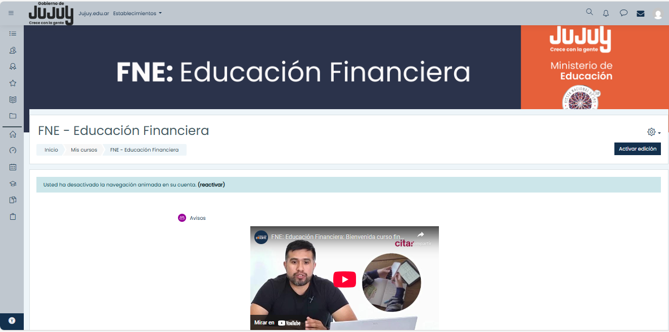Imagen de FINANZAS PERSONALES Y EDUCACION FINANCIERA EN LA FNE